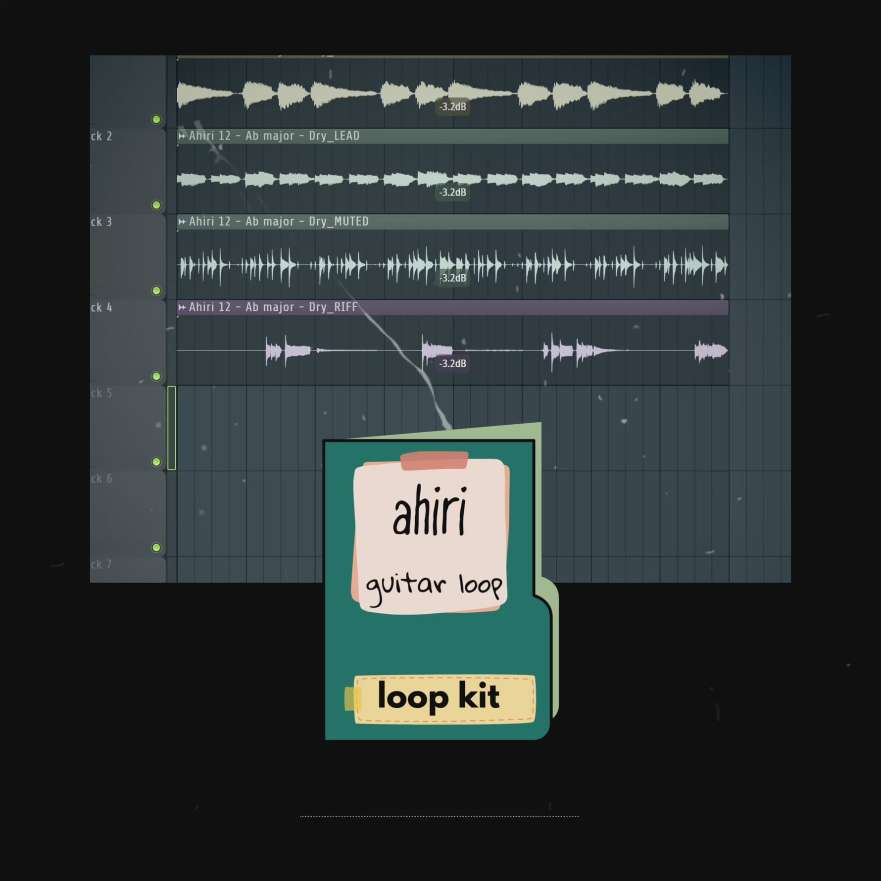 Ahiri - Afro Guitar pack