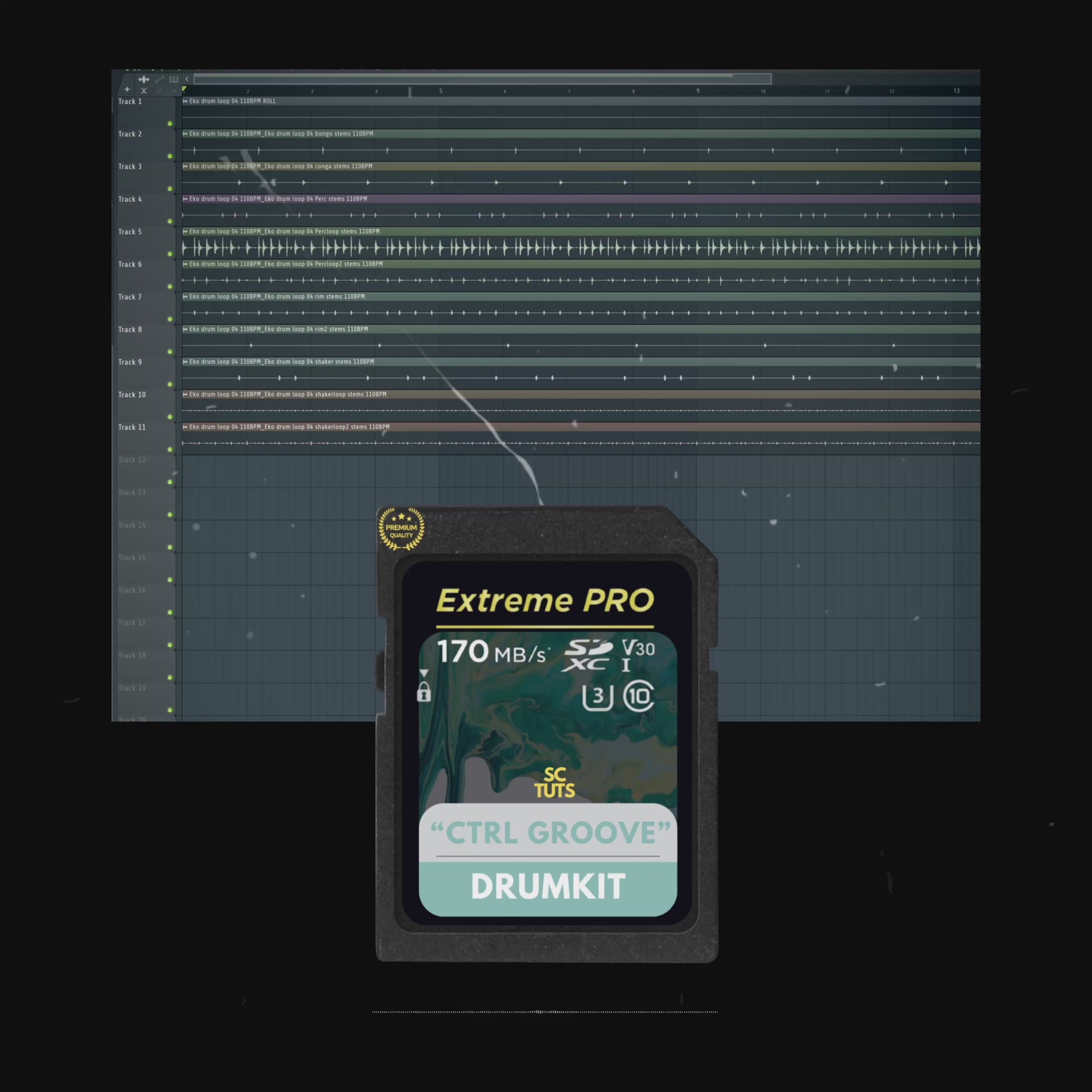 Ctrl Groove - Drumloop kit