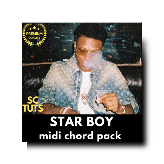 Star Boy Midi chord pack
