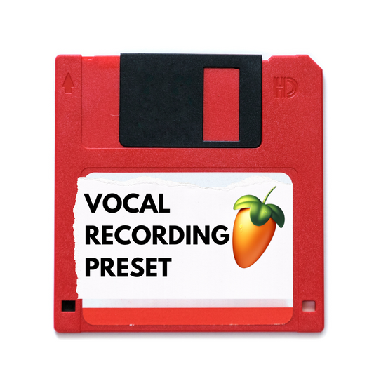 Stock vocal recording preset